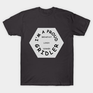 I'm A Proud Gridler Grey T-Shirt